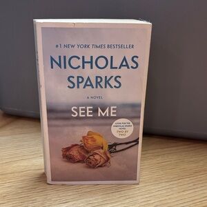 Nicholas Sparks 'See Me' Paperback Book